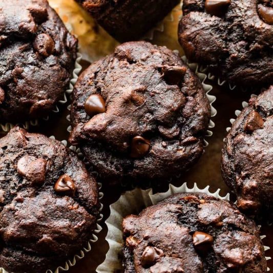 Double Chocolate Muffins — 4